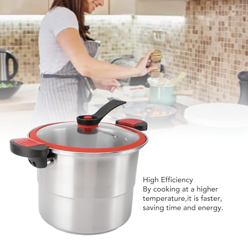Olla a presión acero inoxidable 7 L Kikumi miniatura 2