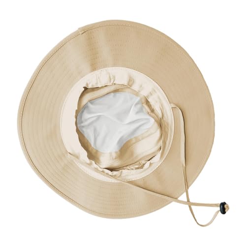 Image of Sun Hats for Men Women Fishing Hat UPF 50+ Breathable Wide Brim Summer UV Protection Hat