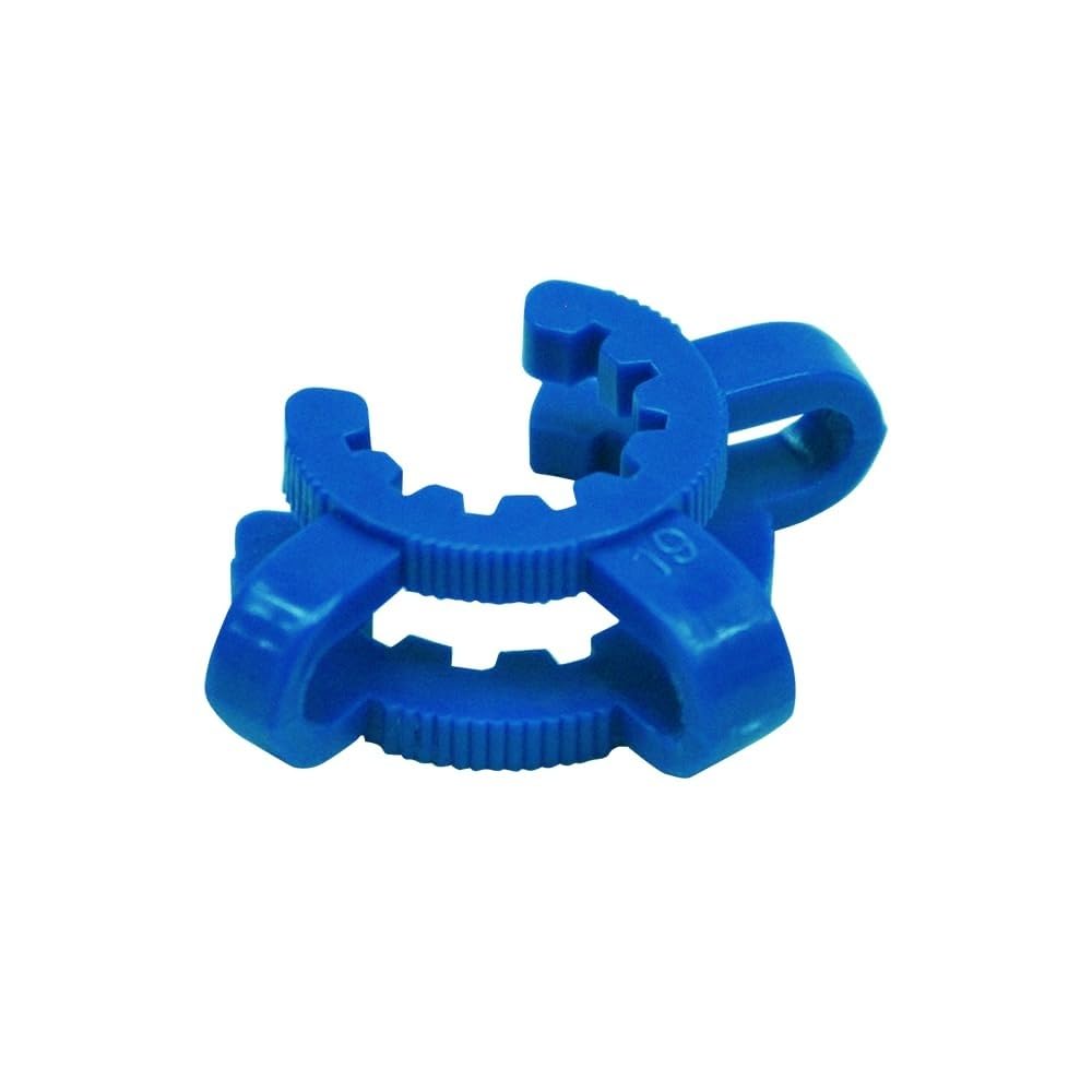 5/10 Stück wiederverwendbare wiederverwendbare Laborklammern for Standard-Schleifmund – rutschfeste Kolbenklemme(No.24 10pcs)