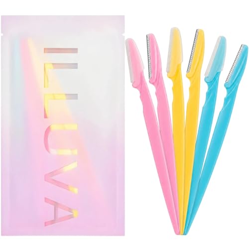 Eyebrow Razor, Painless Dermaplaning Tool, Precision Facial Hair Remover and Eyebrow Shaper for Women and Men