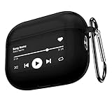 Airpods Pro2 ケース(2023/2022年モデル) おしゃれ シンプル かっこいい ミュージック 音楽 創意 デザイン AirPods Pro 第2世代 ケース エアーポッズ プロ 第二世代 カバー カラビナ付き