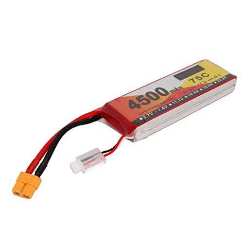 Batería Lipo 4500mAh 75C 2S Alomejor para solucionar cortes de energía en RC