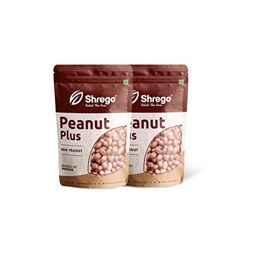 Image of Shrego Peanut Plus Raw Peanuts 360G (2X180G Vacuum Packed)
