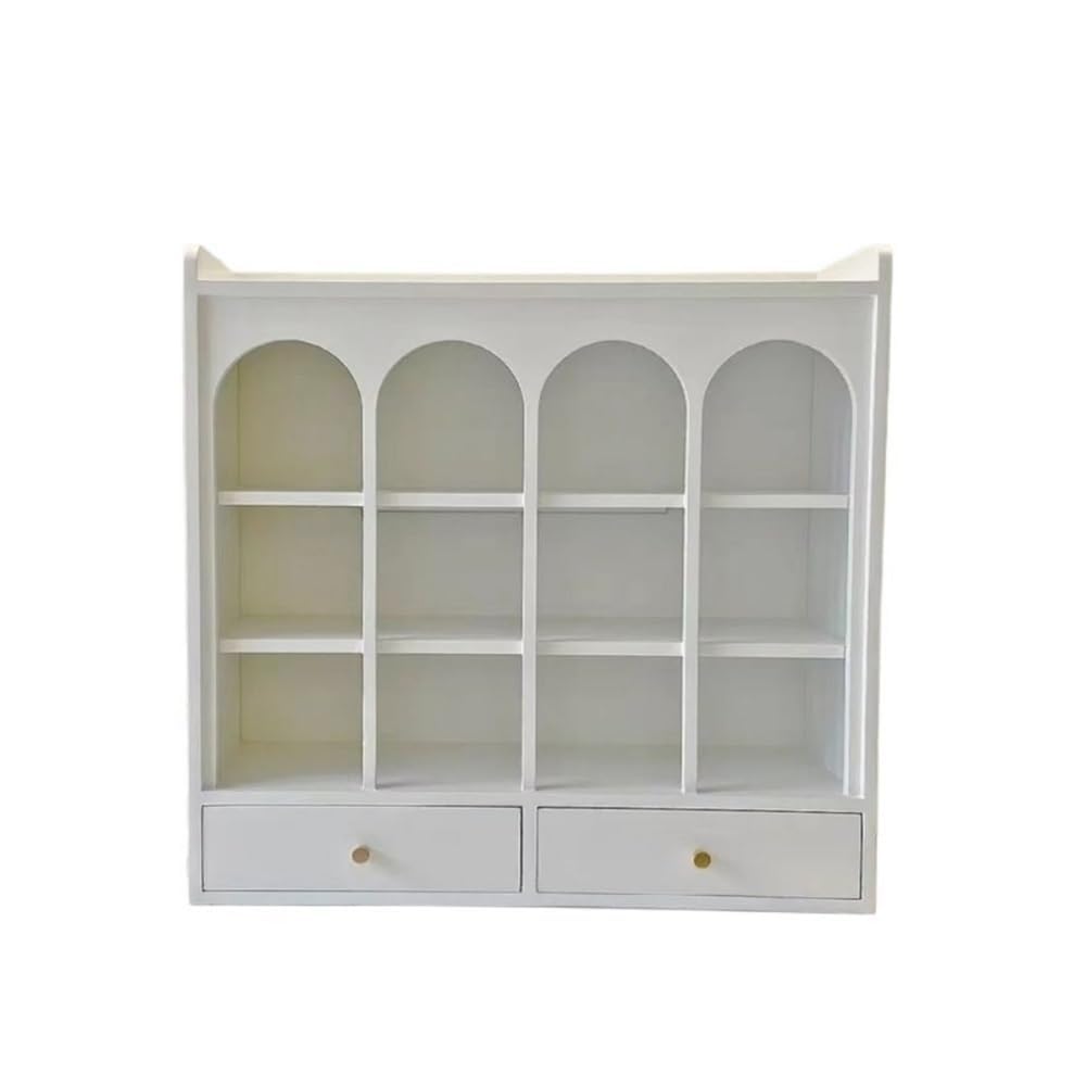 Meuble de Rangement de Comptoir pour Tasses en Bois Blanc afin de Libérer vos Placards