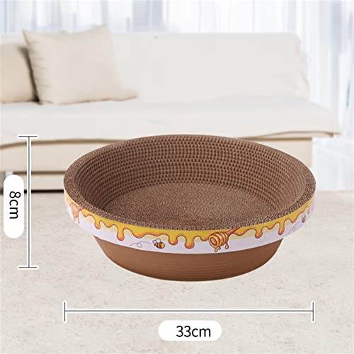 Cat Scratcher Bed, Scratch Pad in Cartone Scratch