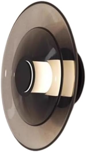 Nordic Designer Simple Creative Personality Art Atmosphere Living Room Background Wall Bedroom Bedside Aisle Glass Wall lamp