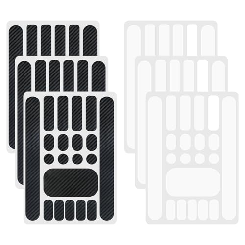 KUHAWL 6 Stück Fahrrad Schutzfolie, Fahrrad Schutzfolie Kettenstreben Aufkleber Fahrrad Rahmenschutz lackschutzfolie Fahrrad, Fahrrad Schutz Lackschäden Rahmen Aufkleber Aufkleber Rahmen Schutz