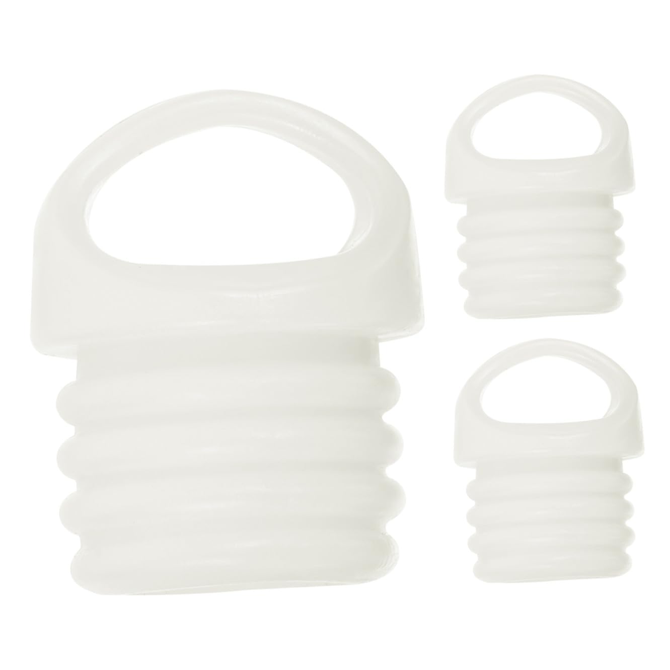 3 Tapones de Drenaje de Goma para Cubo de Fregona, Recambio para Orificio de 18 Mm, Accesorios Compatibles para Baldes de Trapeador Comercial, Sellado Eficaz y Duradero
