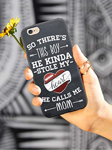 Inspired Cases - 3D Textured Iphone 6/6S Case - Rubber Bumper Cover - Protective Phone Case For Apple Iphone 6/6S - So There's This Boy. Football Player #TOP1