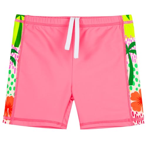 Image of TFJH E Girls Short Sleeve Swimsuit Two Piece Swimwear UPF 50+ UV 3-12 Years