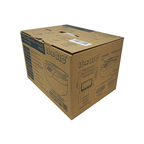 Isonic P4820-Ce-Wpb Commercial Ultrasonic Cleaner, 2.5L, White Color, Plastic Basket, 220V, European Plug (Do Not Order For Us, Canada) #TOP5