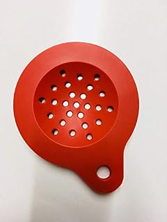 Good Grips Silicone Drain Protector for Pop-Up & Regular Drains (Red)