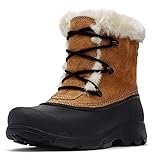 Sorel Women's Snow Angel Boot, Rootbeer, Brown, 7 Medium US