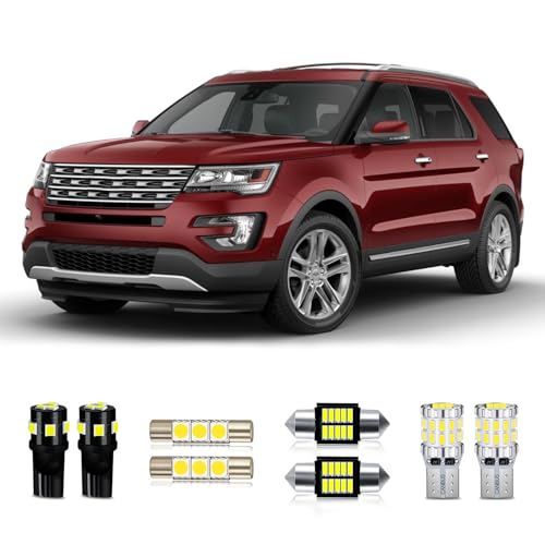 Kit de Bombillas LED Blancas para Interior Ford Explorer