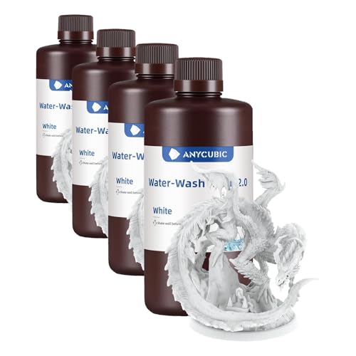 ANYCUBIC ���􂢃��W�� 2.0 2kg 3d�v�����^�[ ���W�� SLA/DLP/LCD 3D�v�����^�[�Ή� �����x ���萫 �g���₷�� �����` ���W�� �i���j (× 4)