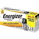 Almacenable durante 7 años Energizer Power LR06 Mignon (AA) batería Alcalino Manganeso 1.5 V 16 Pieza(s)