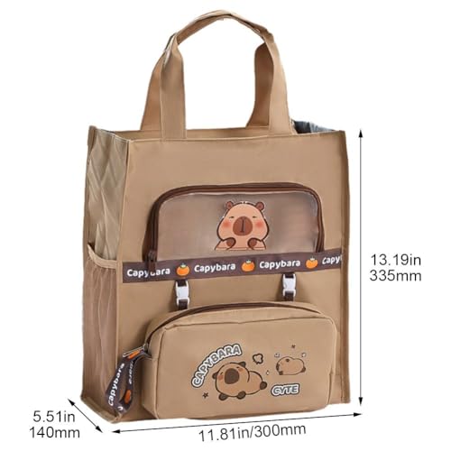 Pochette à crayons Capybara pour organiser les fournitures du primaire - 5