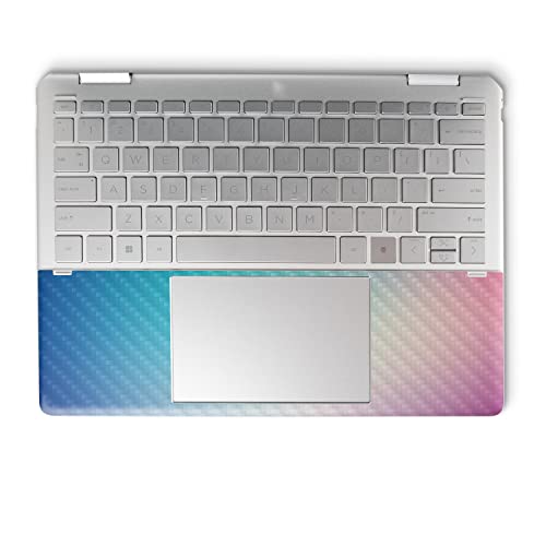 Image of MightySkins Carbon Fiber Skin Compatible with HP Spectre x360 14 inch (2022) Full Wrap Kit - Vivid Fog | Protective, Durable Textured Carbon Fiber Finish | Easy to Apply | Made in The USA