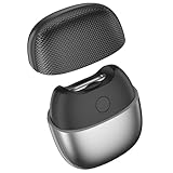 YFLife Electric Nail Clipper Integrated Cutting and Grinding, with Led Light, 2 Speed, Quiet and Portable Baby Nail Trimmer for Autism Kids Adult Seniors (Black)