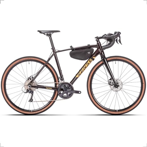 Bicicleta Gravel Sense Versa Gr Comp Transmissão Sora 18v (Marrom, 55)
