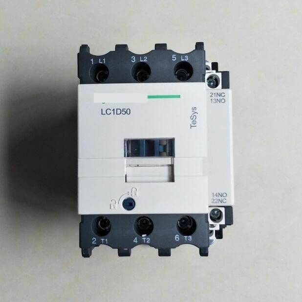 Contacteurs AC LC1D50 de puissance triphasée pour circuits électriques industriels