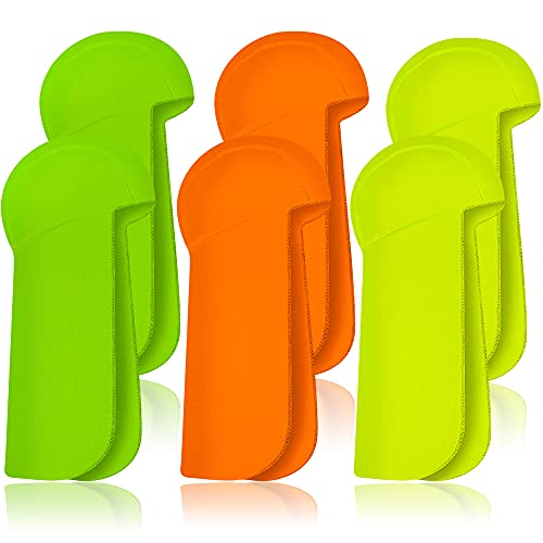 6 Pieces Elastic Hard Hat Sun Shield, Helmet Liner with Neck Shade Cooling Skull Caps for Outdoor Activities