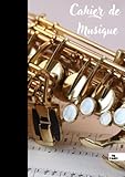  Cahier de Musique: Pour Formation Musical (FM)  Grands carreaux et portées  Format A4  96 pages