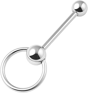 [HSP] ボディピアス スレイブリング ストレートバーベル 14G 316L サージカル ステンレス メンズ レディース