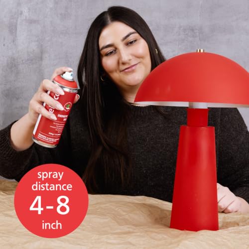 Image of Energetic Red Spray Paint | Water-Based Spray Paint Red