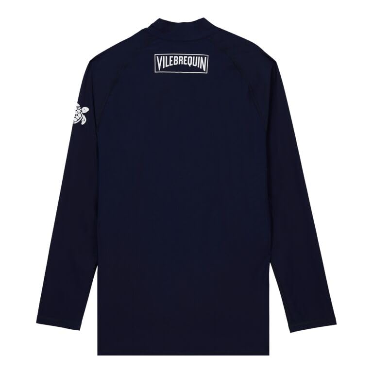 Men's Zipped Long Sleeves Rashguard Mock Neck2