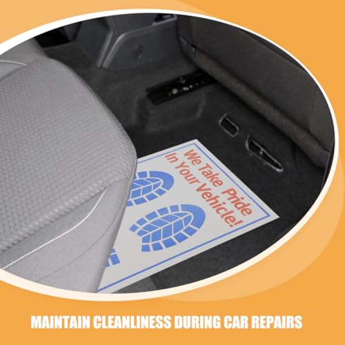 Alfombrillas de papel para coche y protector de suelo temporal ifundom 3