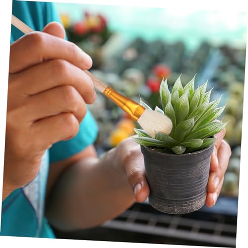 Conjunto de 8 pinceles manuales para polinización miniatura 6