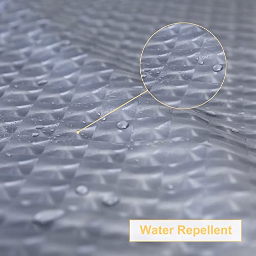 Rideau de douche stable EVA pour stopper les fuites d'eau au sol