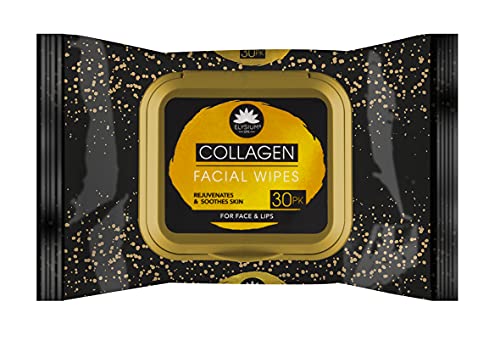 Elysium Spa Collagen Daily Wipes, 30 Pack