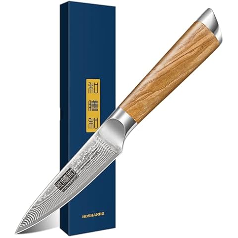HOSHANHO 3.75 Inch Damascus Paring Knife Cover