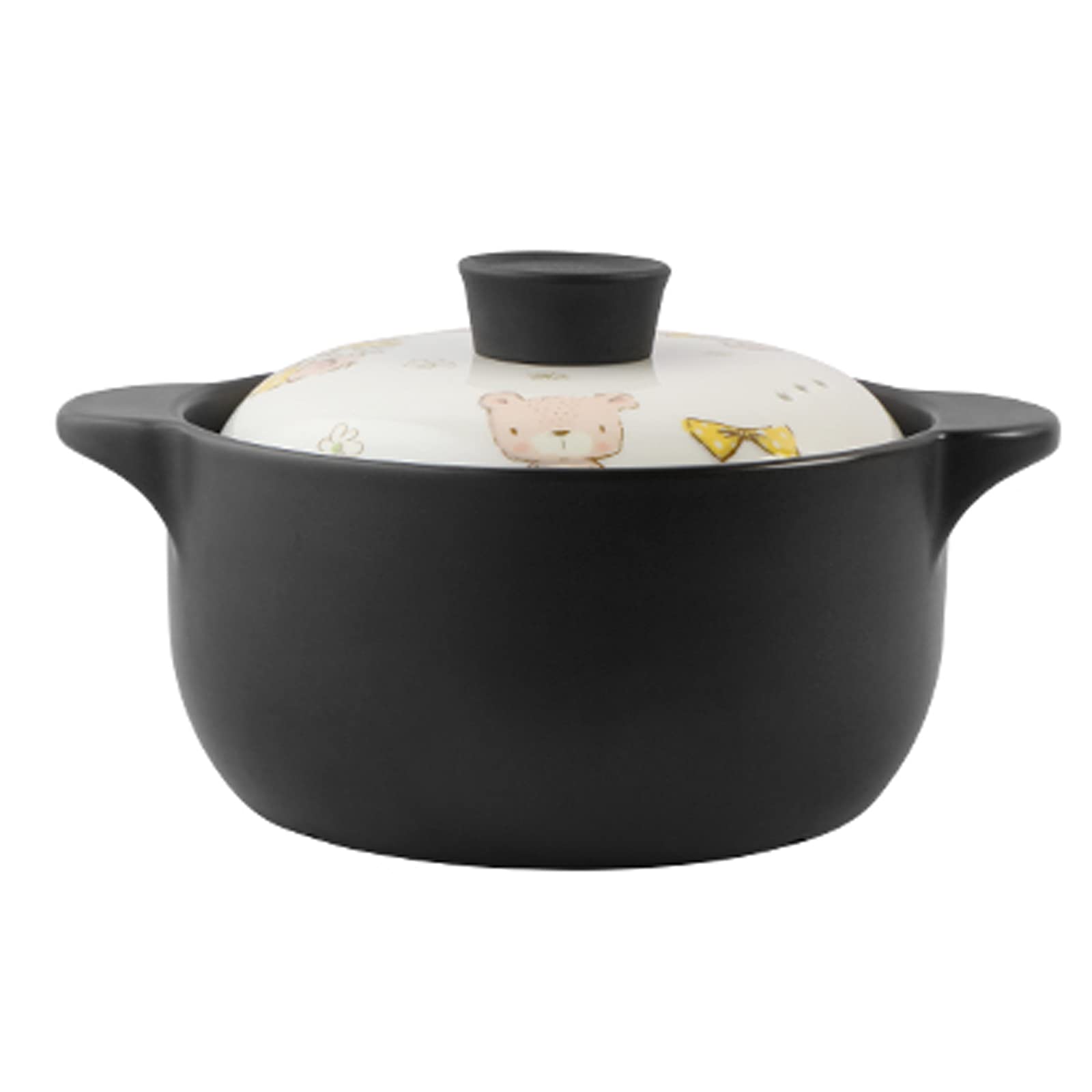 BKHsgDXJ Clay pots for cooking, Stovetop Ceramic Cookware,Stew Pan Casserole Clay Pot Earthen Healthy PotDish