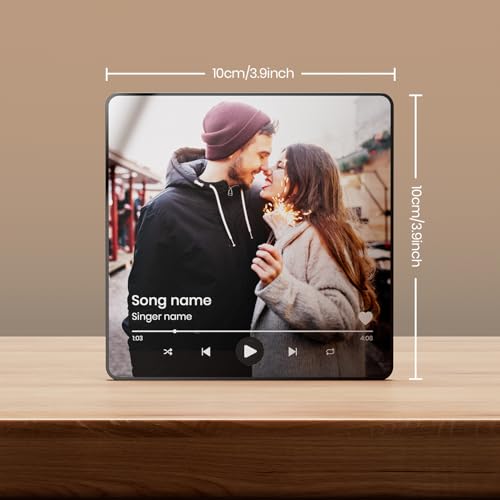 Imán Musical Personalizado para Refrigerador para Parejas miniatura 5