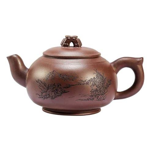 Théière Yixing Sable Violet Artisanale - Bouilloire Thé Chinois - 2