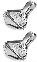 Lemon Slice Squeezer,2 PCS Stainless Steel Manual Juicer Lemon Clips Multifunctional Manual Citrus Press Lemon Wedge Squeezers for Lemon Orange Lime Citrus