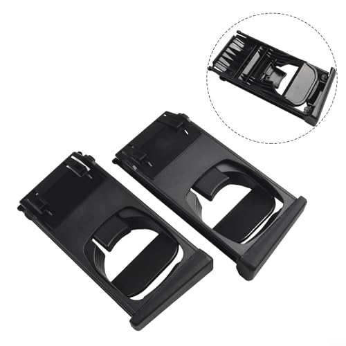 Portavasos plástico negro para Toyota Hilux Vigo SR 2004-2015 miniatura 4