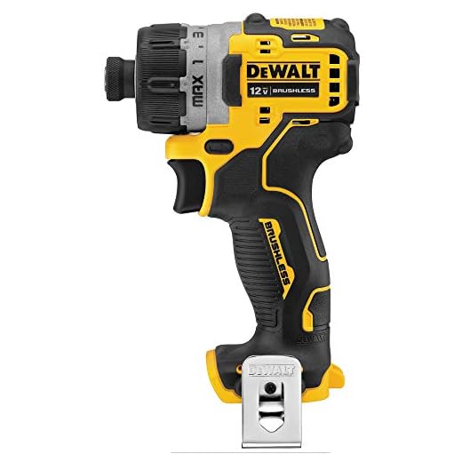 DEWALT XTREME 12V MAX* Cordless Screwdriver, 1/4-Inch, Tool Only (DCF601B)