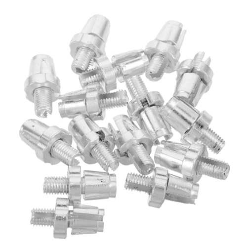 EXAOMBLE 15個 山地公路折りたたみ自転車用アルミ合ブレーキレバー調整ネジ 精密 高性能ブレーキアクセサリー 固定ギア対応