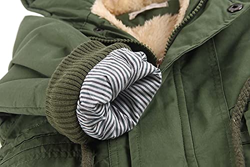 Image of Boys Girls Winter Outwear Coats, Kids Warm Outfits,Windproof Jacket for Toddler 1-8Y
