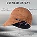 ARCCAPTAIN Reversible Welding Cap with Elastic Retractable Band, 8 Panel Protective Welders Cap, 10 oz Fireproof Cotton Comforts for Safety and Protection While Welding to Men Women, 7 1/4, Khaki