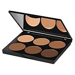 Sleek MakeUp Cream Contour Kit Easily Blendable Smooth and Long Lasting Contour Palette 12g, Dark, 1 count