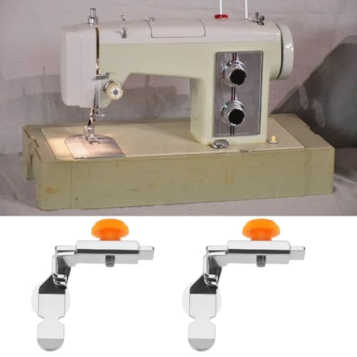 2 piezas pie prensatelas ajustable para cremalleras miniatura 2