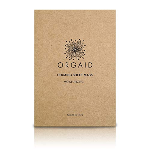 ORGAID Anti-aging & Moisturizing Organic Sheet Mask | Made in USA (Single)