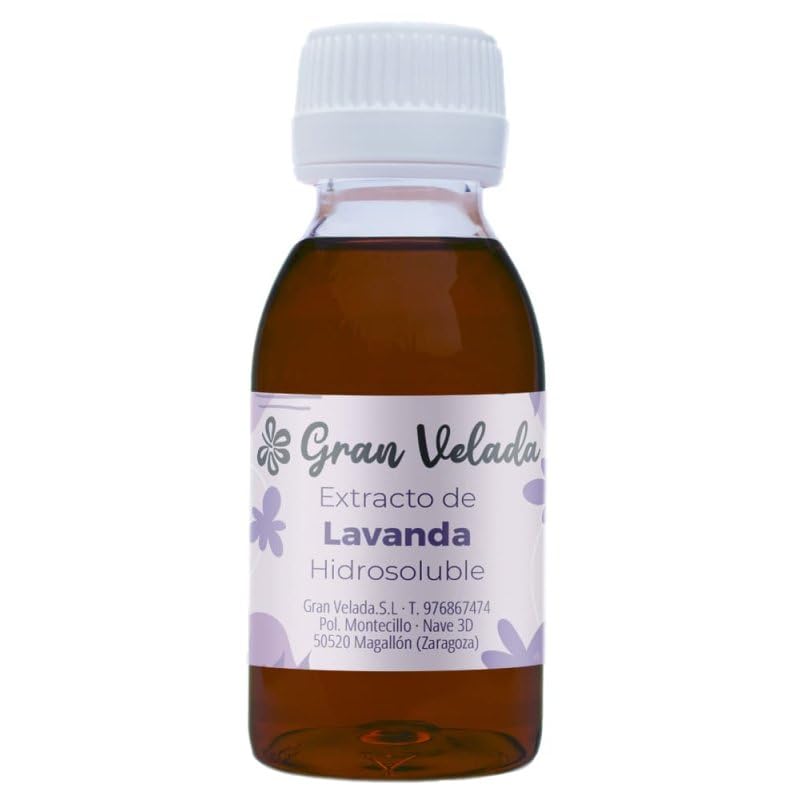 Extracto de Lavanda Hidrosoluble | Calmante, Hidratante y Antiinflamatorio | Ideal para Cosméticos y Cuidado Personal | 250 ml