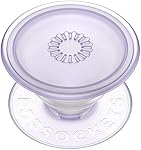 PopSockets PopGrip - Élargissement du support et de la poignée avec le dessus swappable - PopGrip Lavande poussiéreuse végétale