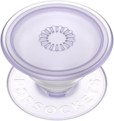 PopSockets: PopGrip Plant - Expanding Stand and Grip Made with Plant Based Materials with a Swappable Top for Smartphones and Tablets - Dusty Lavender